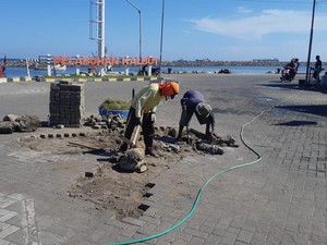 Program Padat Karya Ditjen Perhubungan Laut Serap 3.289 Tenaga Kerja