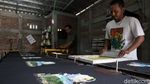 Geliat Pengusaha Sablon Hadapi Musim Pilkada