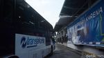 Halte TransJ Bundaran HI Beroperasi Normal Pascademo