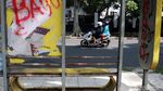 Halte Bus di Kota Bandung Jadi Sasaran Vandalisme