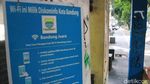 Halte Bus di Kota Bandung Jadi Sasaran Vandalisme