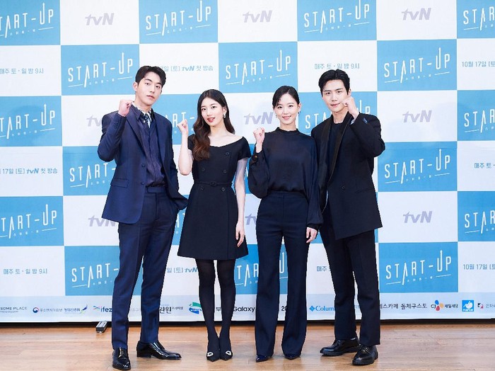 Jumpa Pers Drama Korea Start-Up Jumpa Pers Drama Korea Start-Up