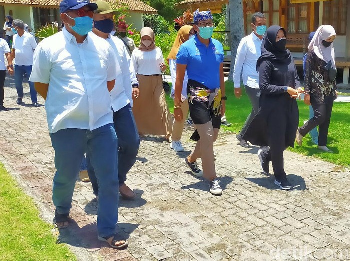 Kagum Program UMKM Naik Kelas dari Ipuk, Sandiaga Siap Jadi Mentor UMKM Banyuwangi