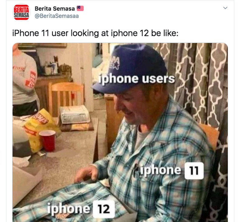 Meme iPhone 12