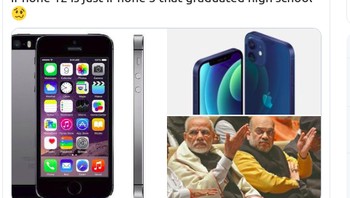 iPhone 12 akhirnya lulus menyusul iPhone 5. Foto: screenshot