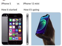 Meme iPhone 12 VS iPhone 5 yang Disindir Kembar