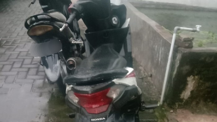 Motor yang dipakai Putri mengejar jambret (dok. Istimewa)