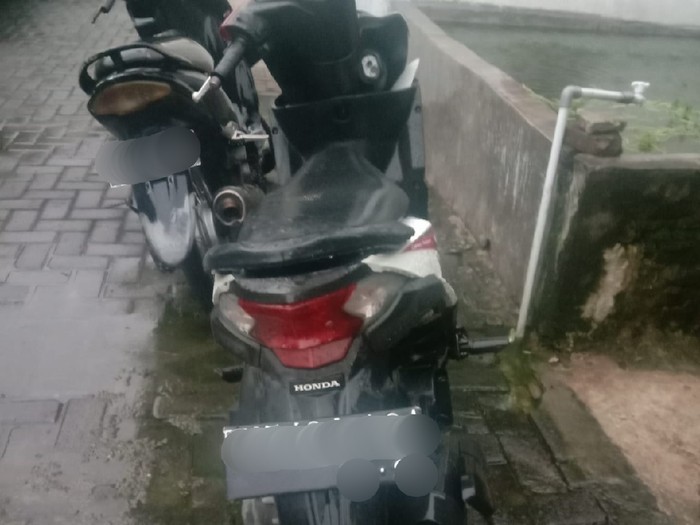 Motor yang dipakai Putri mengejar jambret (dok. Istimewa)