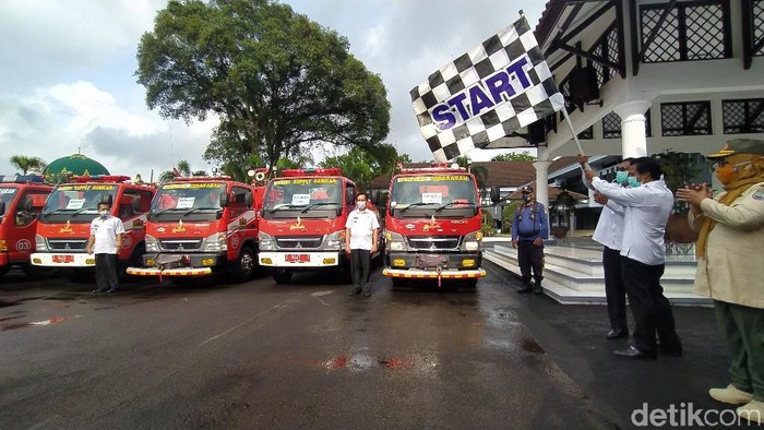 Pemkab Ciamis sebar sejumlah armada damkar ke tiga wilayah
