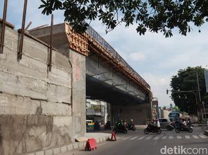 Penampakan Terkini Flyover Laswi Bandung