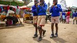 Potret Antusias Siswa Kenya Kembali ke Sekolah