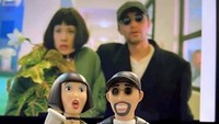Aksi keduanya dalam film tersebut begitu ikonik hingga beberapa fans membuat action figur mereka. Dok. Instagram