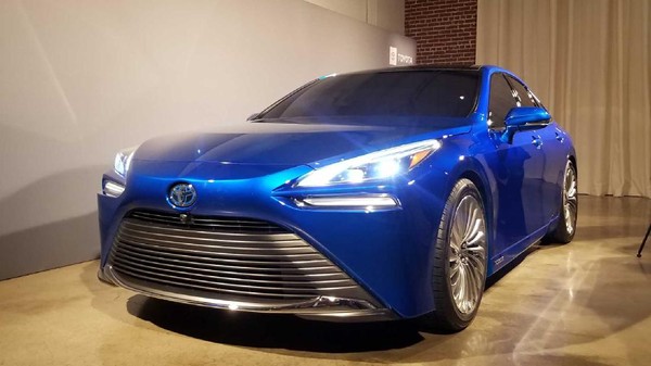 Foto Bocoran Toyota Mirai Generasi Kedua, Macho Abis!