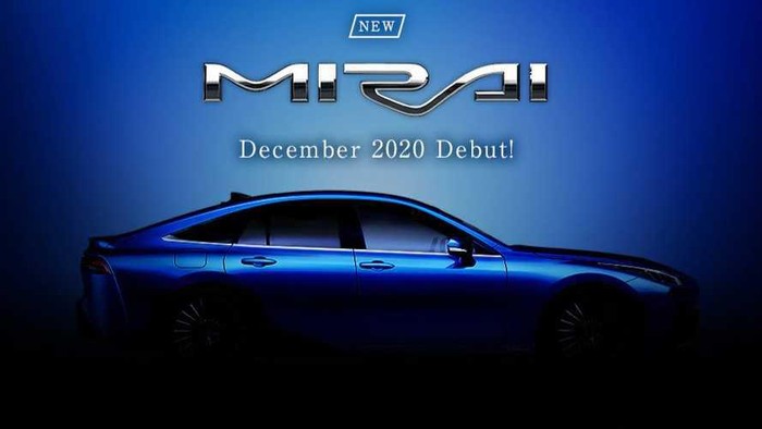 Toyota Mirai meluncur Desember 2020.