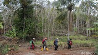 Pencarian dan pengetesan pemompaan ini nantinya akan dijadikan sebagai sumber mata air bagi warga sekitar yang dapat dimanfaatkan pemenuhan kebutuhan air terutama di musim kemarau.