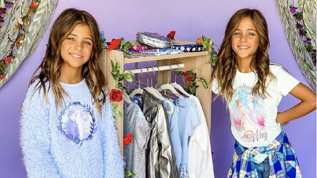 Ava and Leah Clements @clementstwins