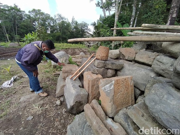 Candi Petirtaan di Mantingan, Kabupaten Magelang, Kamis (15/10/2020).