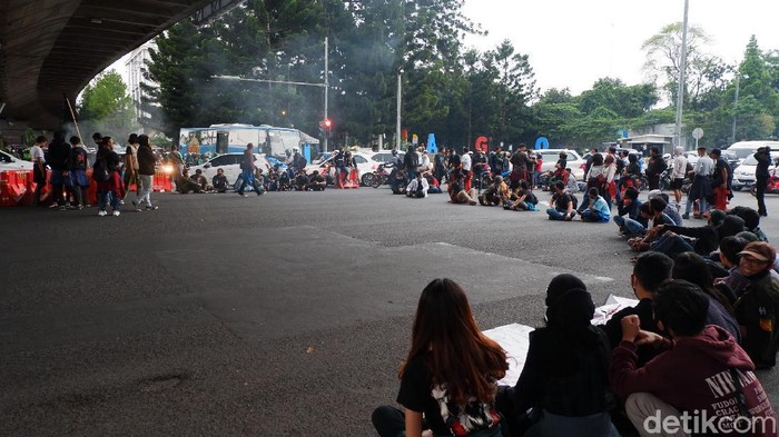Demo mahasiswa di Bandung tolak omnibus law, 15 oktober 2020
