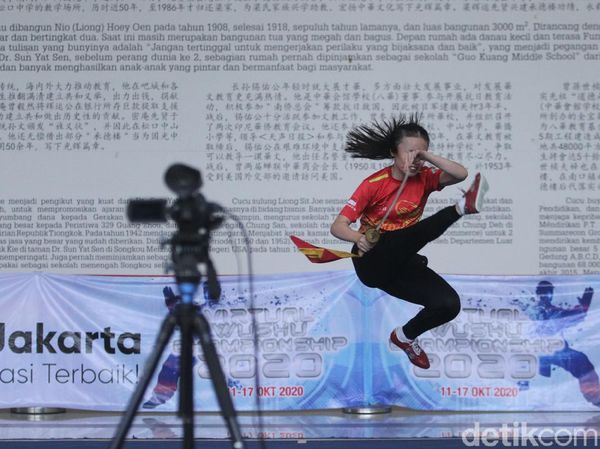 Di Tengah Pandemi, Kejuaran Wushu Digelar Secara Online