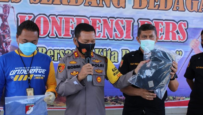 Konferensi pers di Polres Serdang Bedagai (dok. Istemewa)