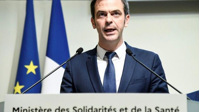 Menteri Kesehatan Prancis Olivier Veran (AFP Photo)