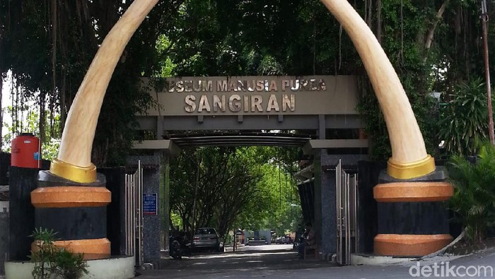 Museum purbakala di Sragen, Jateng.