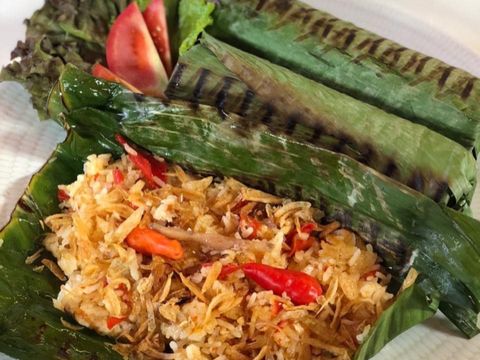 Nasi Bakar Sambal Sumsum Khas Banten