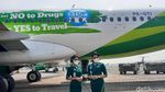 Potret Airbus Anti Narkotika Citilink