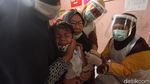 Ragam Ekspresi Anak-anak Saat Disuntik Vaksin Campak-Rubella