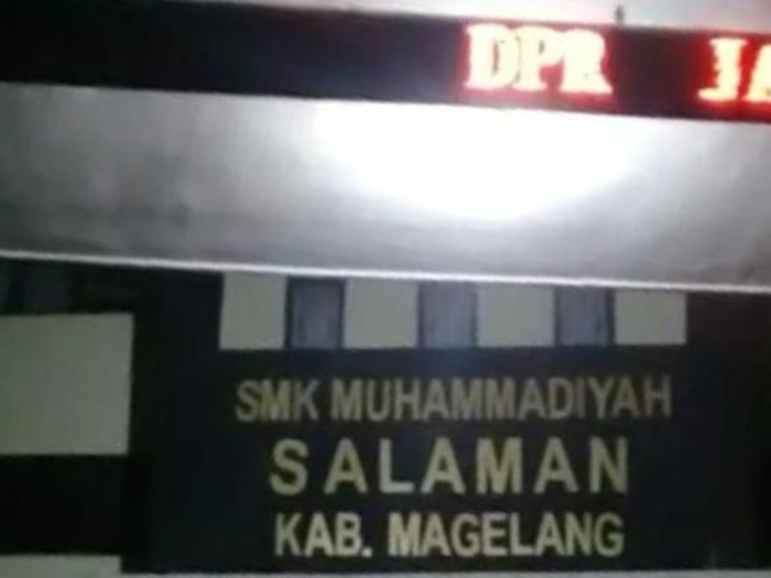 Tangkapan layar dari video di medsos