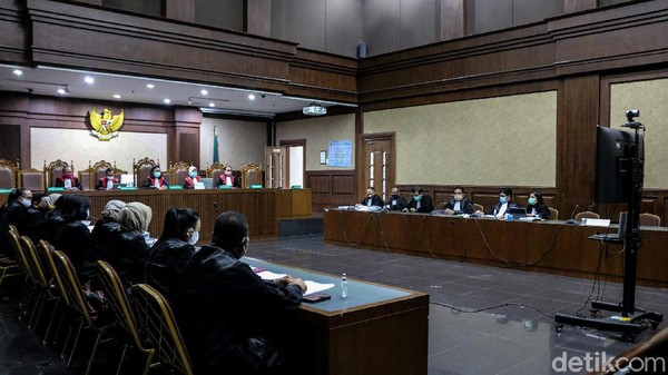 Terdakwa Kasus Korupsi Jiwasraya Jalani Sidang Tuntutan secara Virtual
