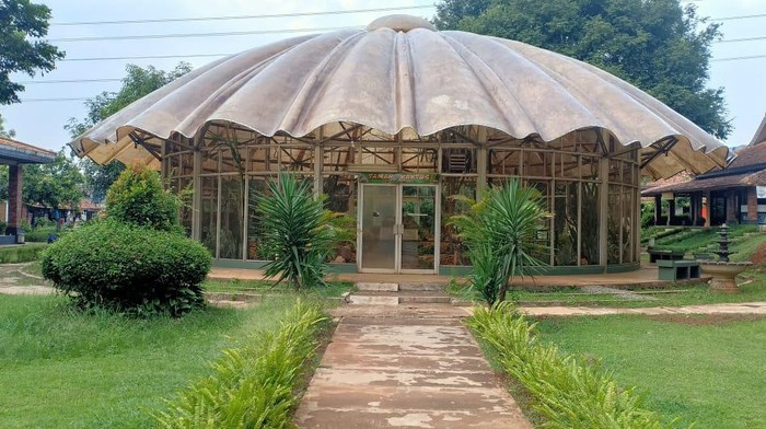 Taman kaktus di TMII.