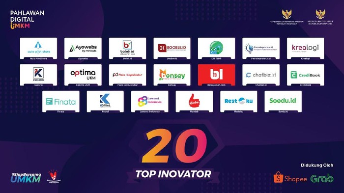 20 Calon Pahlawan Digital UMKM