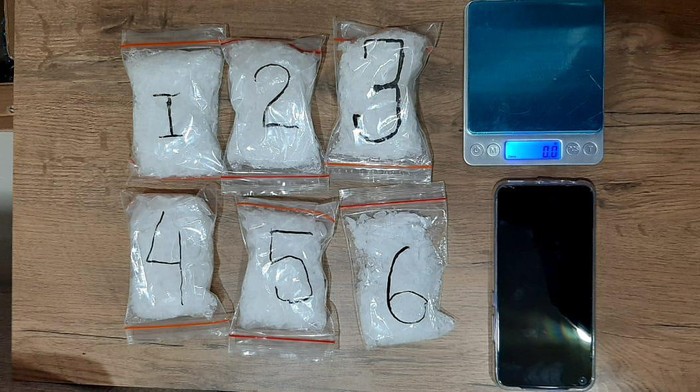 Barang bukti 432 gram sabu yang disita oleh Polres Pelabuhan Tanjung Priok