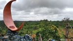 Potret Alam Pangandaran dari Puncak Bukit