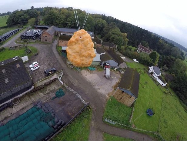 Chicken  Nugget Dikirim ke Luar Angkasa