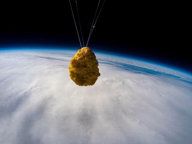Chicken  Nugget Dikirim ke Luar Angkasa
