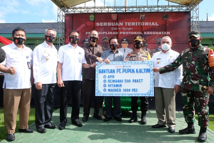 Donasi dari Pupuk Kaltim