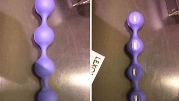 Bukan dildo, coba dilihat lagi, ini adalah port USB. Foto: Bored Panda