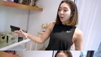 Di dalam rumahnya, Gisel juga punya pojok khusus untuk peliharaan ikan cupangnya. Foto: Youtube Gisella Anastasia