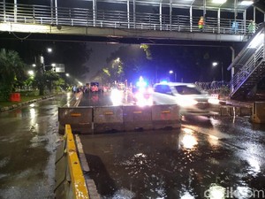 Demo Usai, Jalan Medan Merdeka Barat Kembali Dibuka