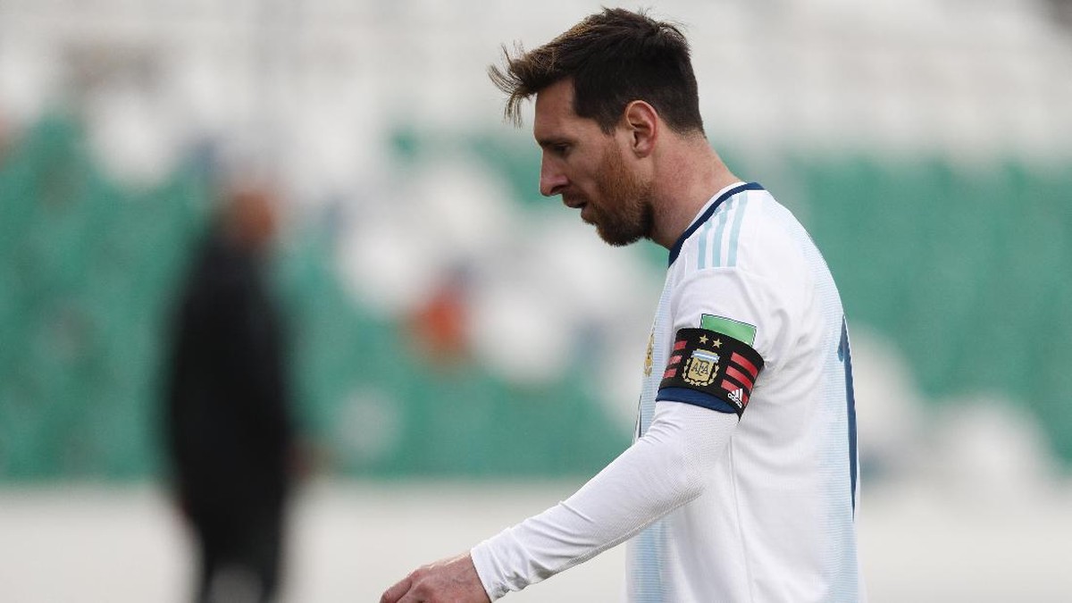 Striker Argentina, Lionel Messi, bicara ketimpangan sosial. (Foto: Juan Karita/AP)