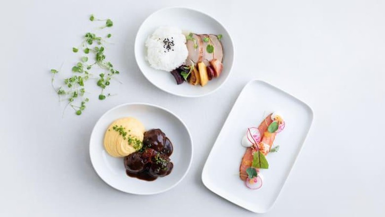 Makanan pesawat Finnair Makanan pesawat Finnair