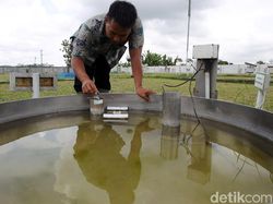 Wujud Alat Pemantau Cuaca di Stasiun Klimatologi Yogyakarta