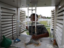 Wujud Alat Pemantau Cuaca di Stasiun Klimatologi Yogyakarta