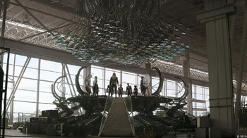 Quantum Realm Machine di Avengers: Endgame. Foto: Marvel  