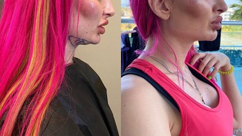 Kamu pikir mungkin ini terlalu besar tapi aku merasa ini lumayan kecil, aku akan memperbaharuinya lagi segera, ucapnya. Foto: Instagram/@_just__queen_