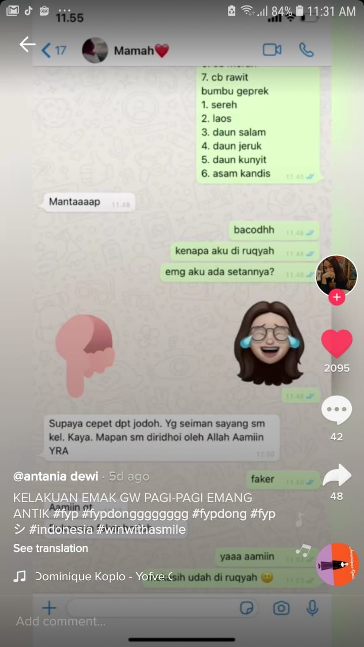 Ngakak! Netizen Ini Diruqyah Air Putih oleh Ibunya Supaya Dapat Jodoh