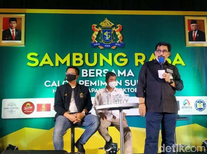 Paslon Wali Kota-Wakil Wali Kota Surabaya nomor urut 2, Machfud Arifin-Mujiaman Sukirno