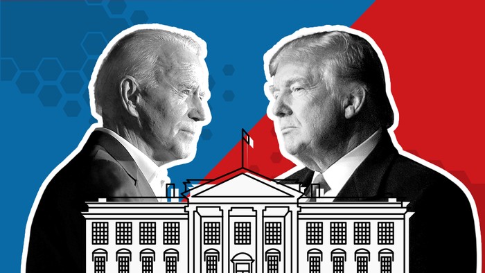 Pemilu Amerika Serikat: Trump atau Biden, siapa yang unggul di daerah-daerah kunci?